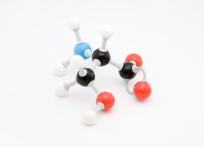 Aminosäure Serin - Molekül Modell